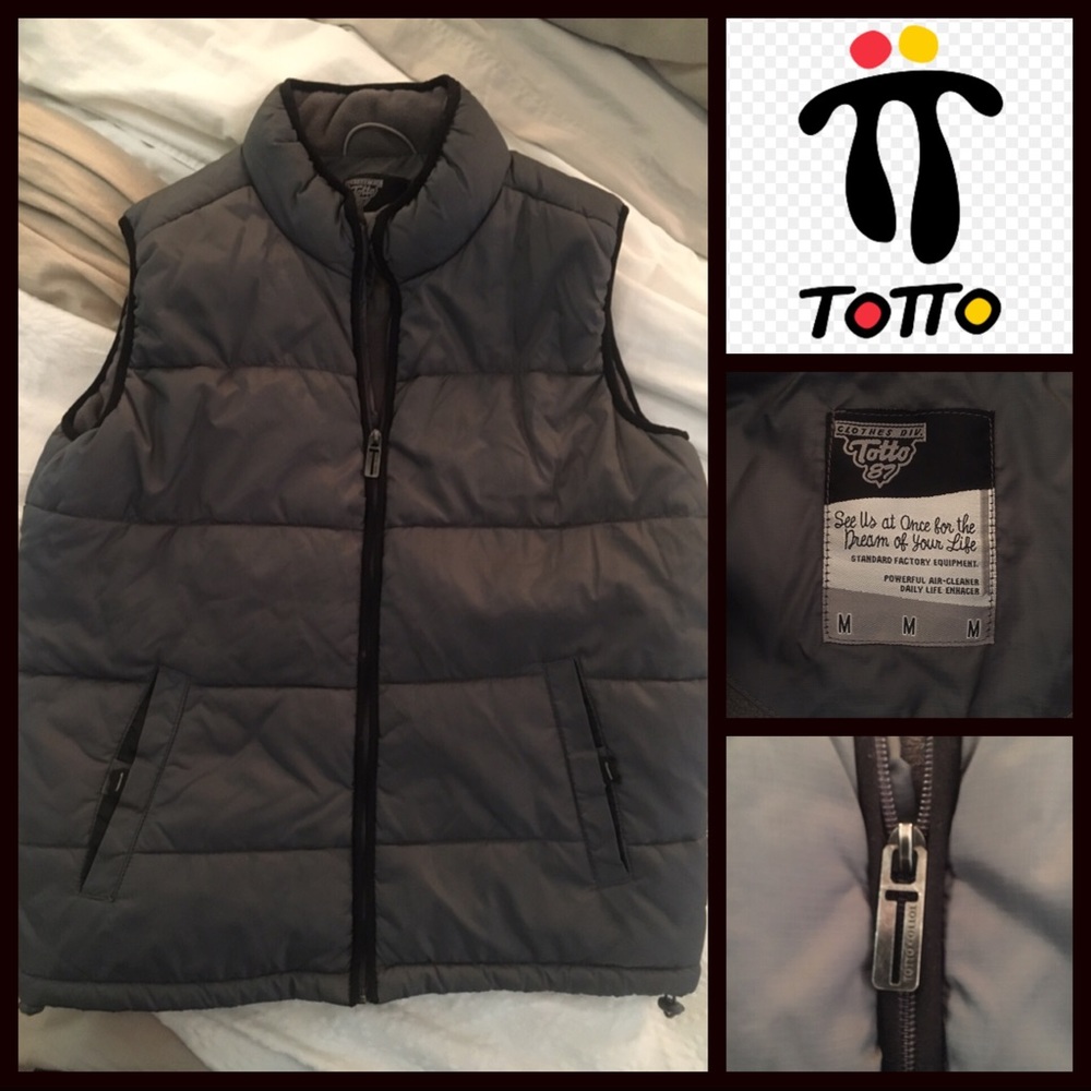 TOTTO COLOMBIA PUFFER VEST MEDIUM